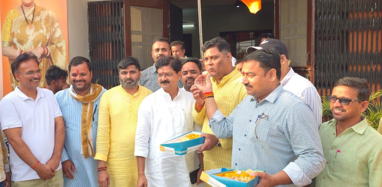 BJP celebrates victory in three states