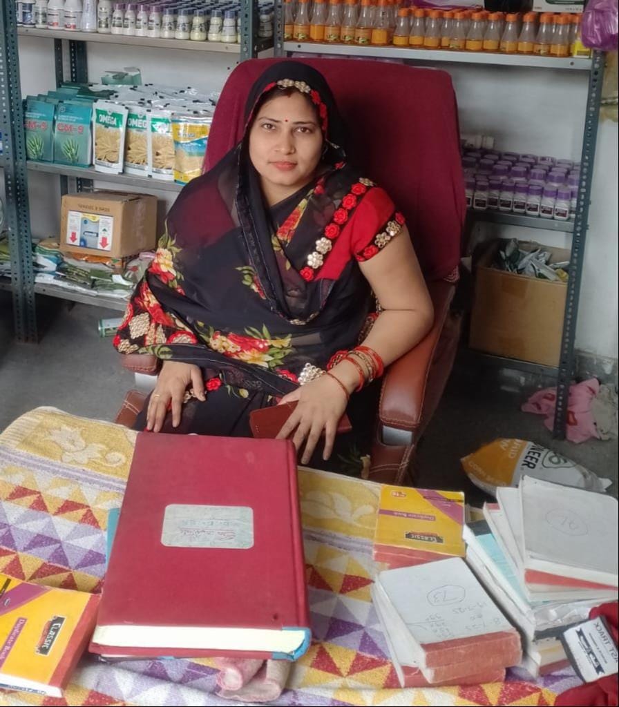 Varsha is awakening a sense of awareness among farmers regarding crop protection.