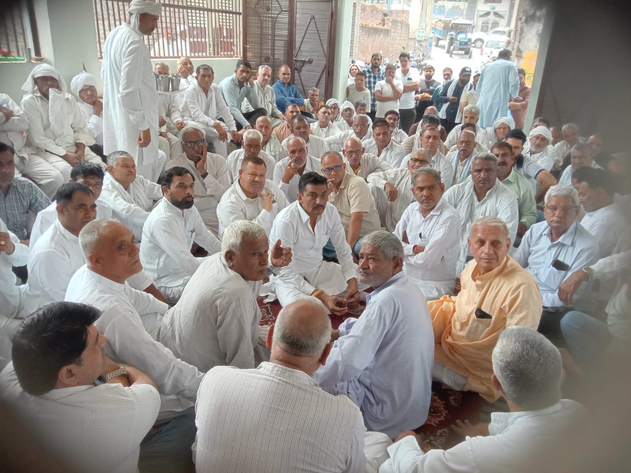Meeting on 10th for the head of Maan Gotra Khap