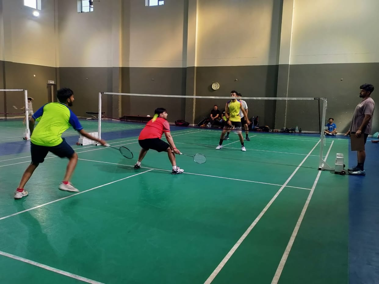 In badminton doubles, the pair of Pooja-Sheetal and Rajat-Adi became the winners.