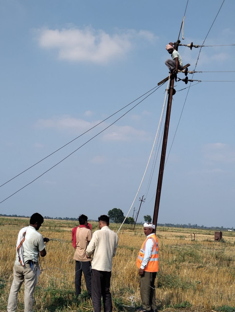24 hours after the storm and rain, power supply remained disrupted in more than 300 villages.