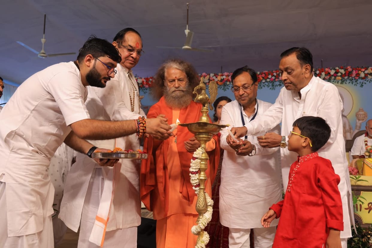 Shrimad Bhagwat Katha begins at Parmarth Niketan