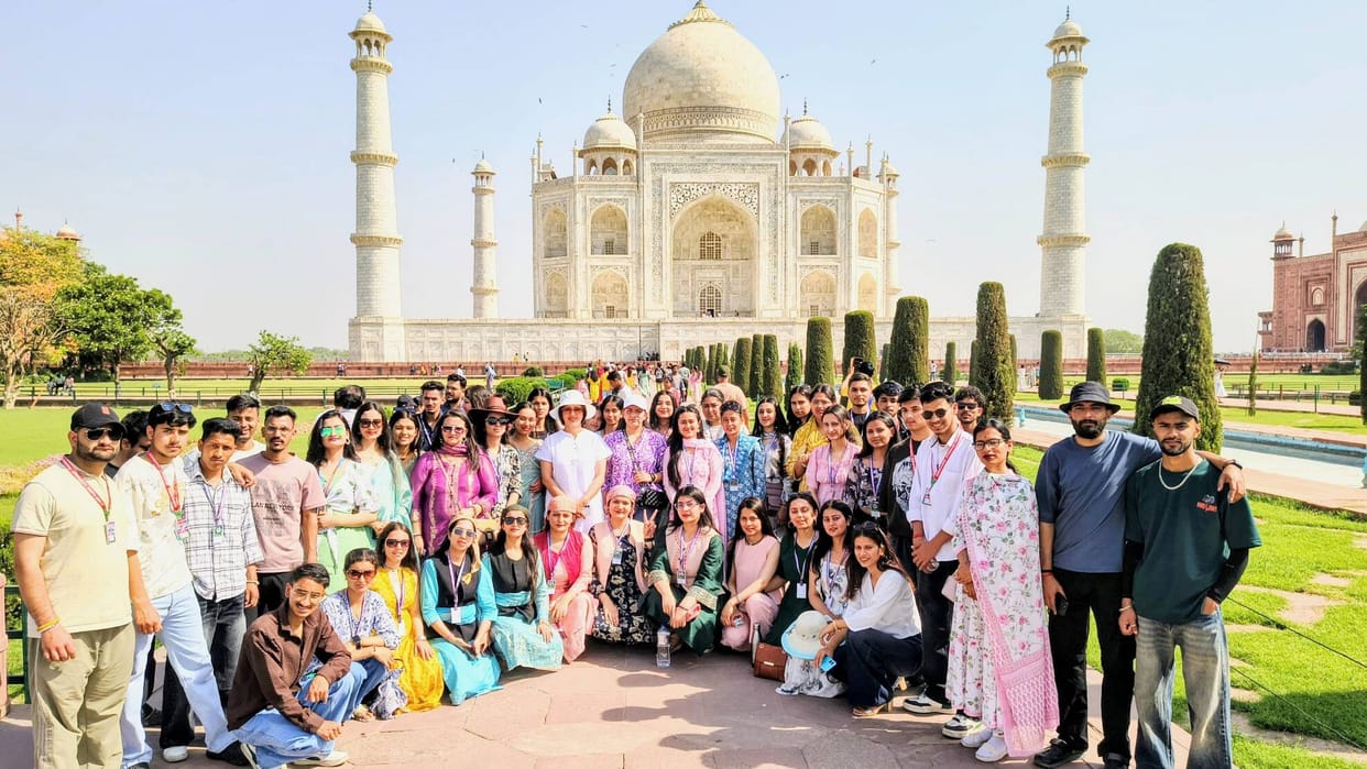 Students visited historical and religious places