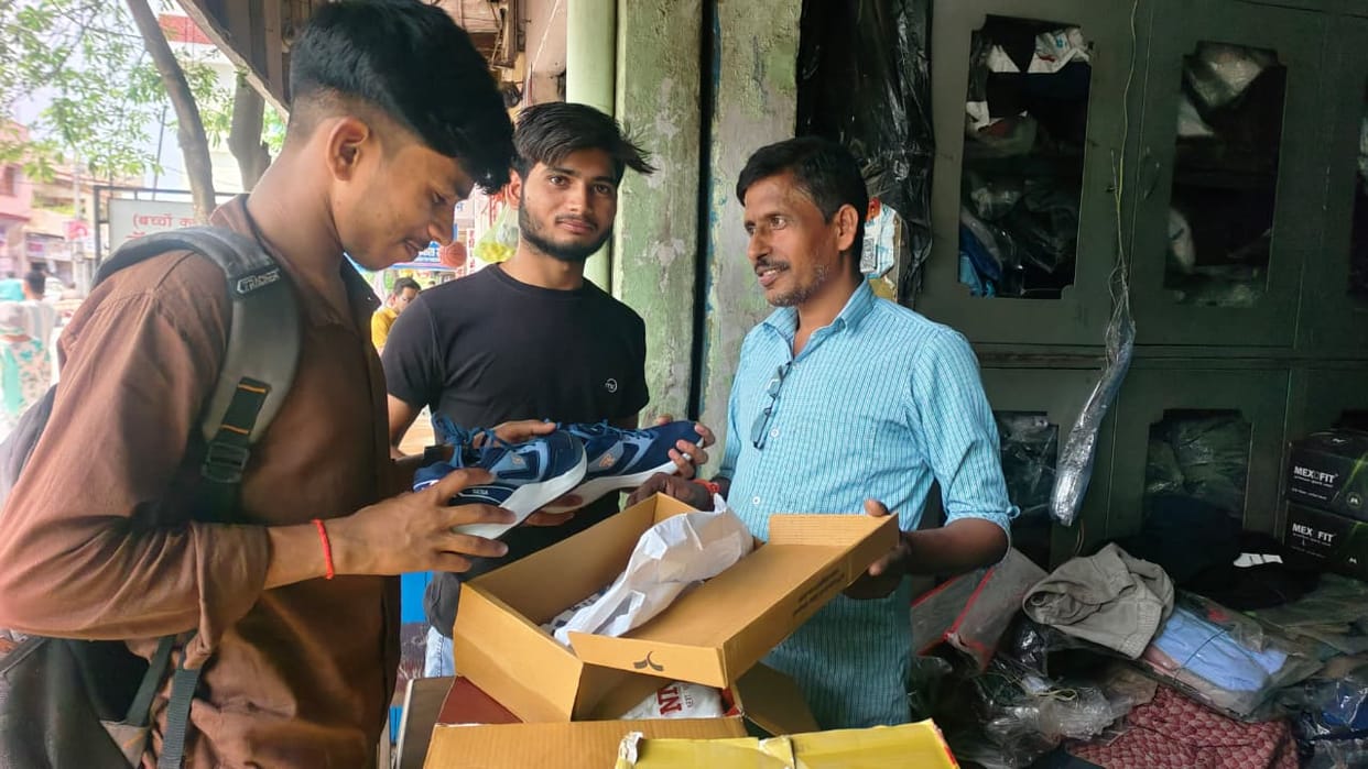 Demand for cricket, badminton and football kits