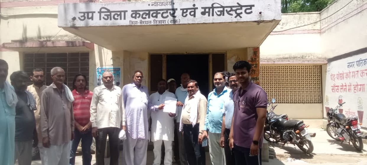 Anger in Sain community over Tijara MLA's statement