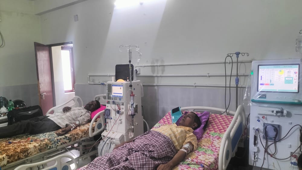Another dialysis machine installed in Tanakpur hospital