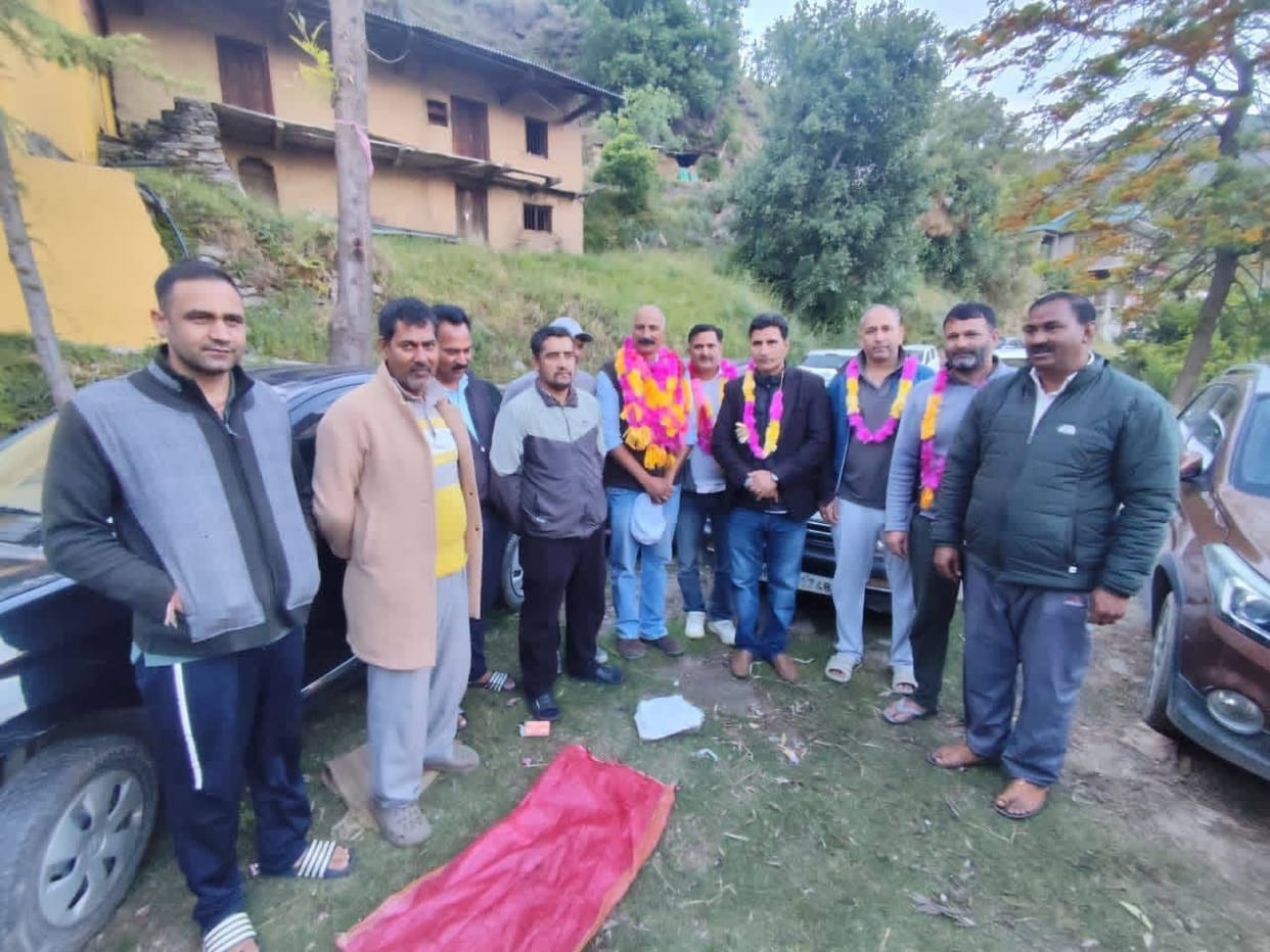 Announcement of making the newly formed Tandi Panchayat head unopposed