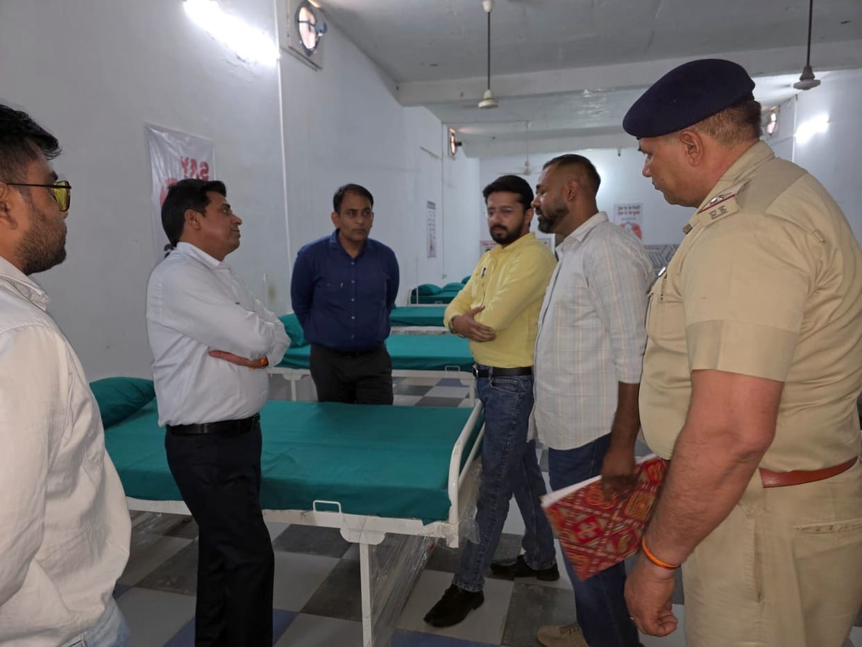 SDM and DSP Inspect De-addiction Center