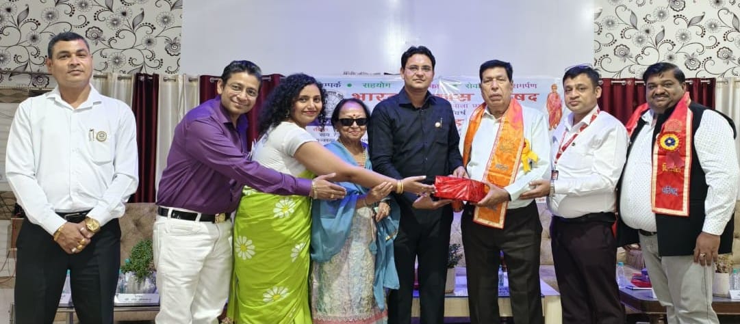 Surabhi Bhardwaj became the president of the Sadar branch of Bharat Vikas Parishad.