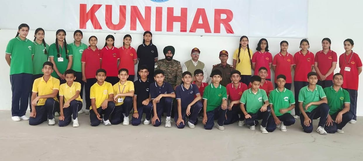 25 cadets selected for NCC in BL School Kunihar