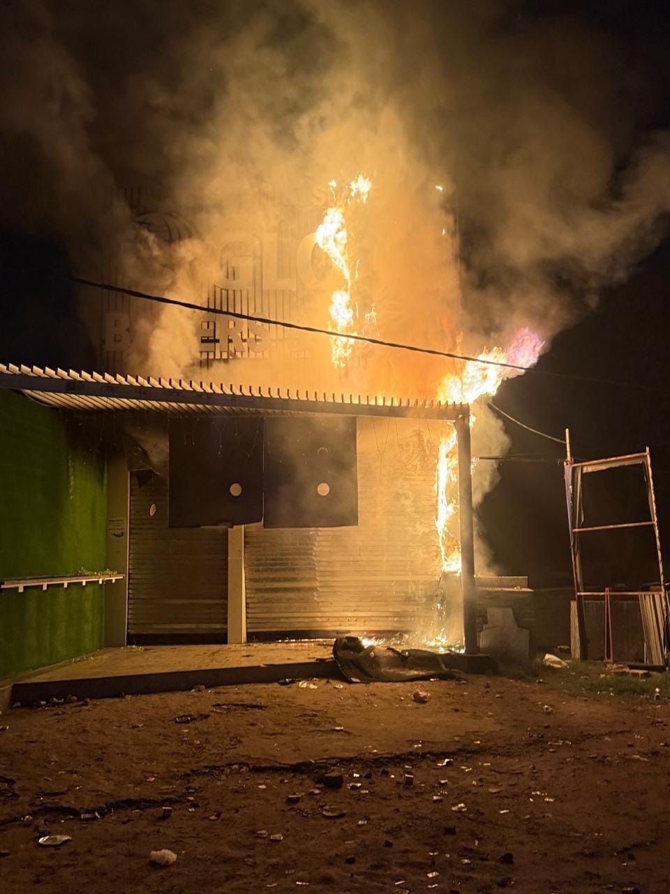 Bakery caught fire due to short circuit