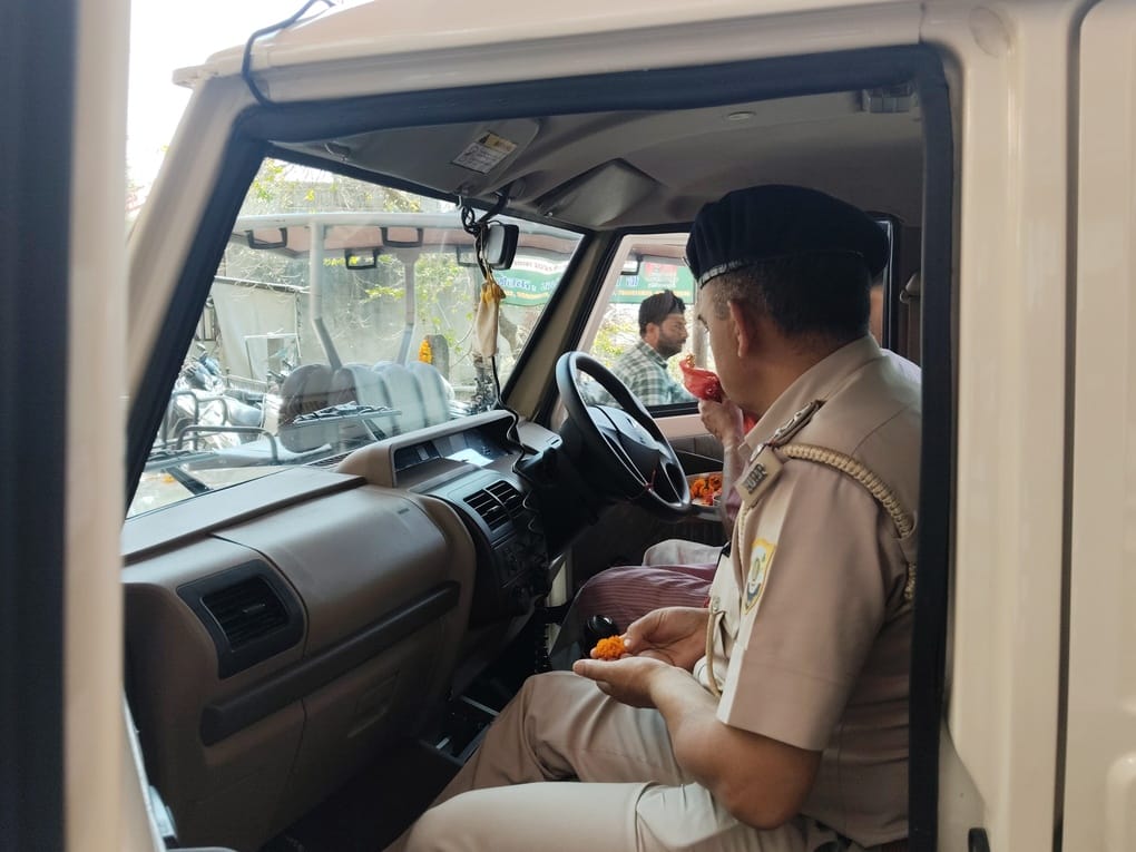 Chintpurni police station gets new Bolero vehicle, police efficiency will increase