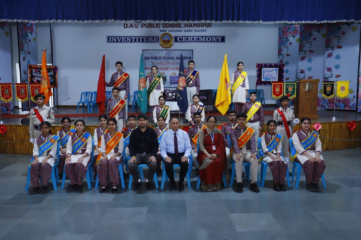 Shivansh became the head boy and Anindita became the head girl.