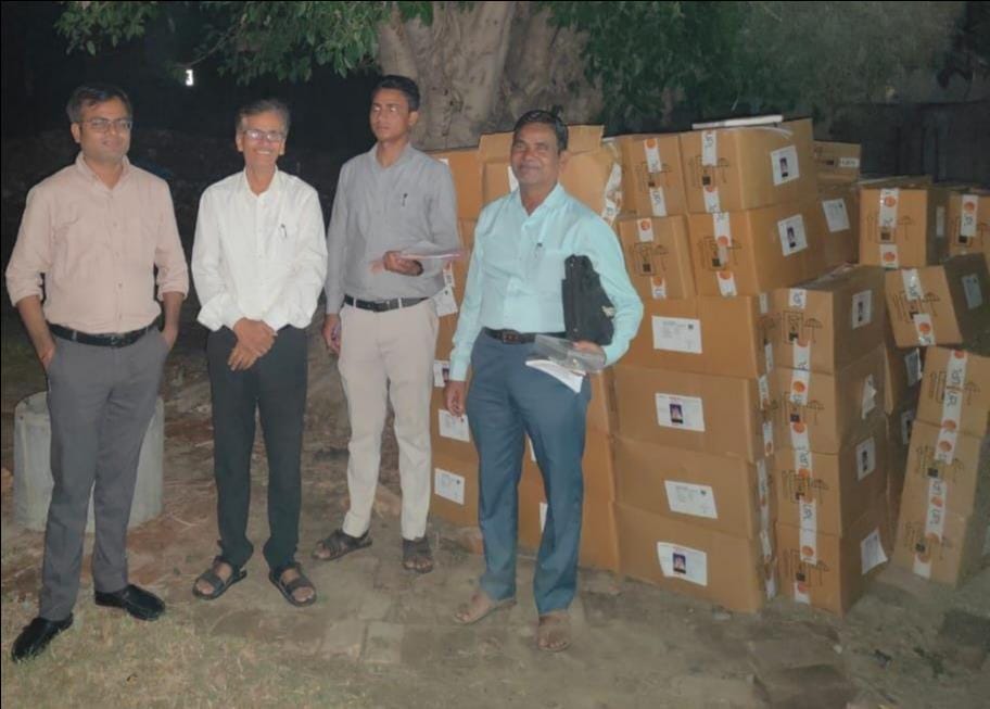 Officers raided and seized fake pesticides worth Rs 25 lakh.