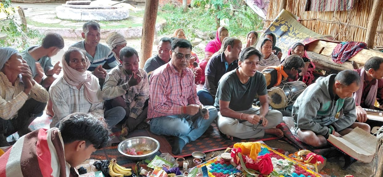 Tradition reflected in deity worship, devotees gathered in large numbers