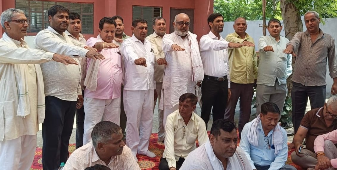 Dilbag Singh became the head of PWD Mechanical Workers Union Branch-2.