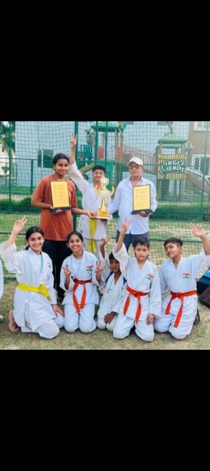 Medals won in the Open National Karate Championship