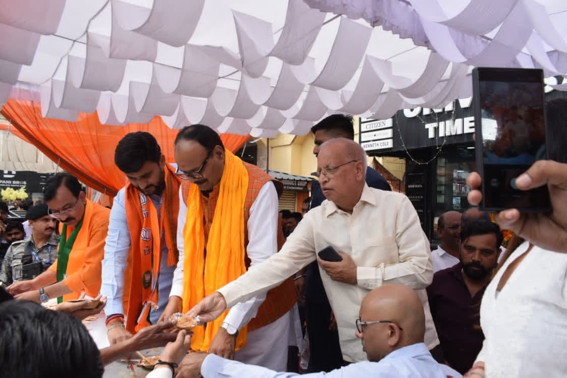 The capital is enveloped in the fervor of devotion to Bajrangbali on the first 'Bada Mangal' of the month of Jyeshtha.