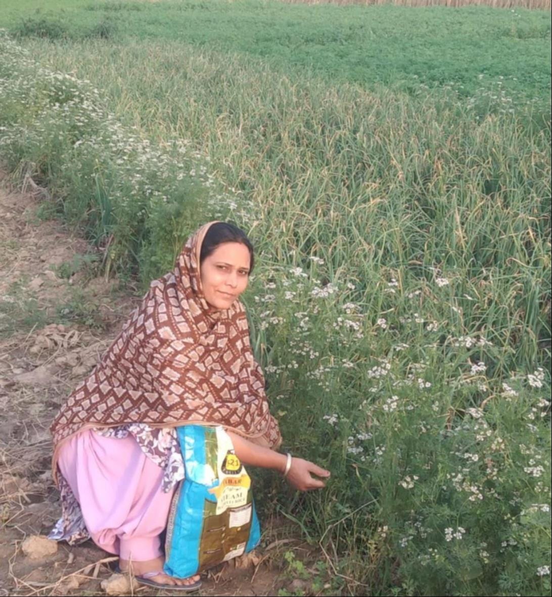 Lakshmi of Badham showed a new path to women through kitchen garden