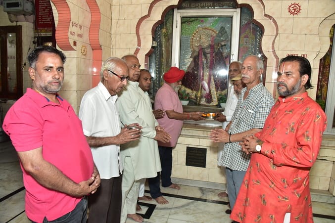 By rendering selfless service, one receives the special blessings of Bajrangbali: Bhatti
