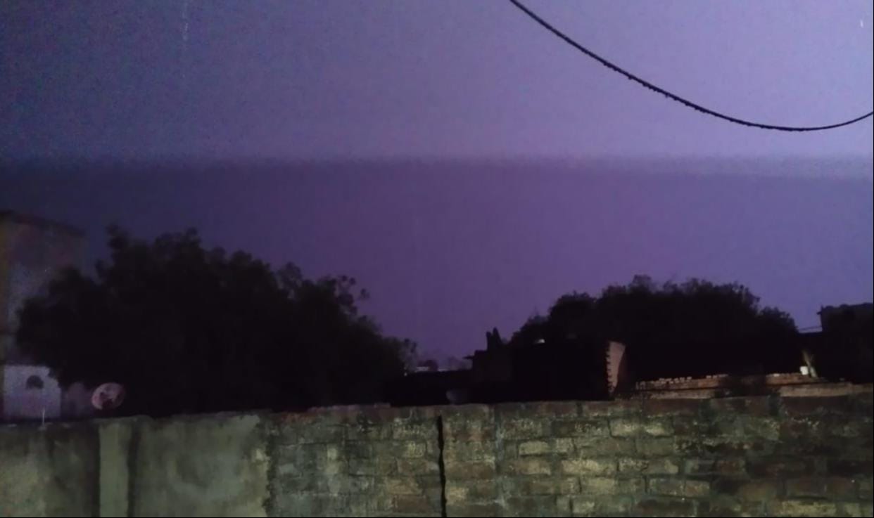 Impact of Western Disturbance in Haryana Light rain in some areas, dust storms in others