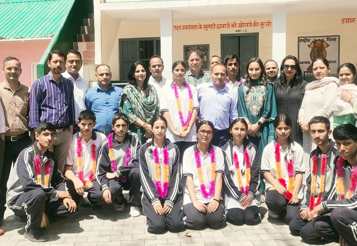 Naman was elected head boy and Anandika was elected head girl at Nogli School