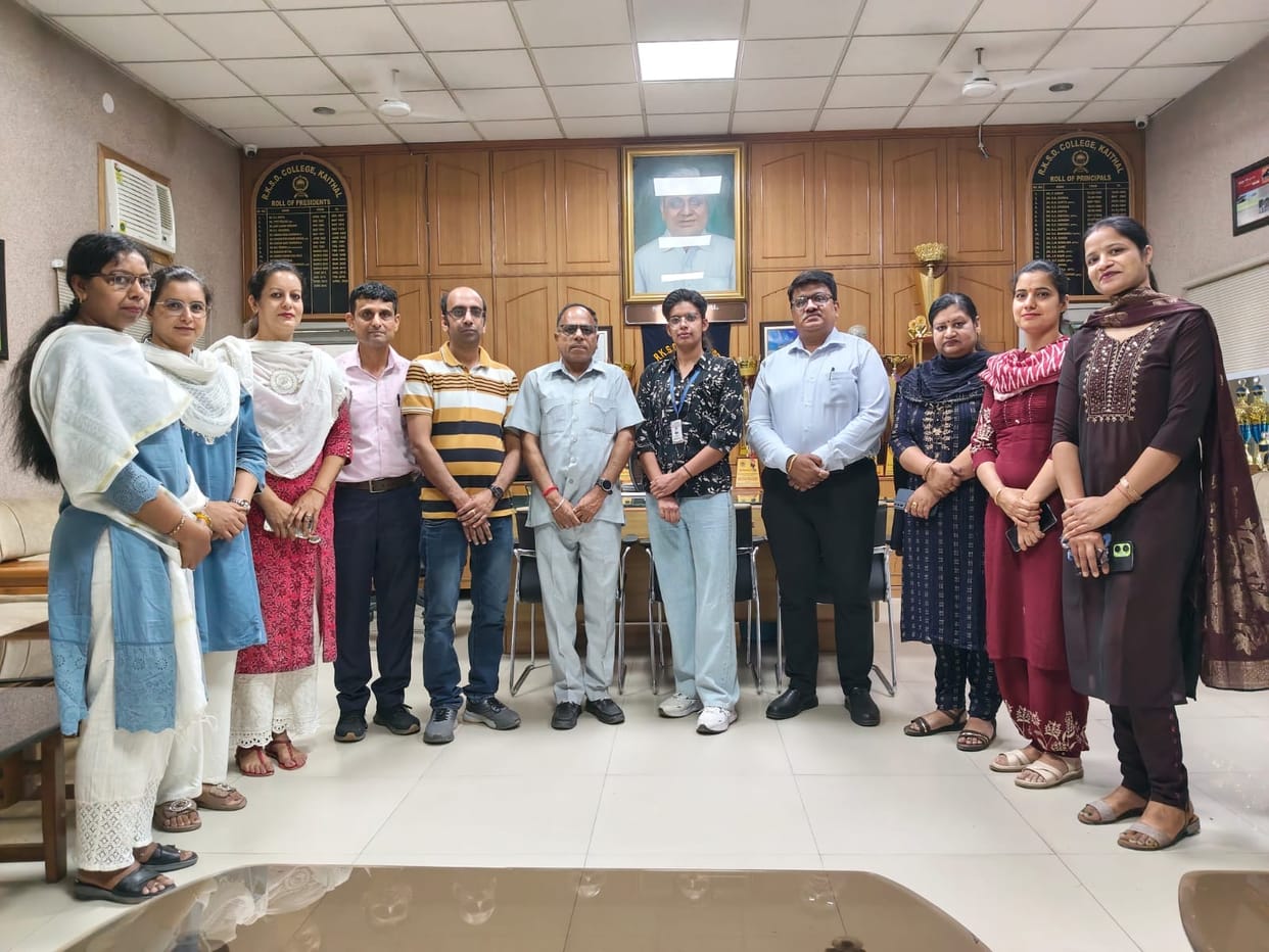 Ruby of RKSD College gets scholarship