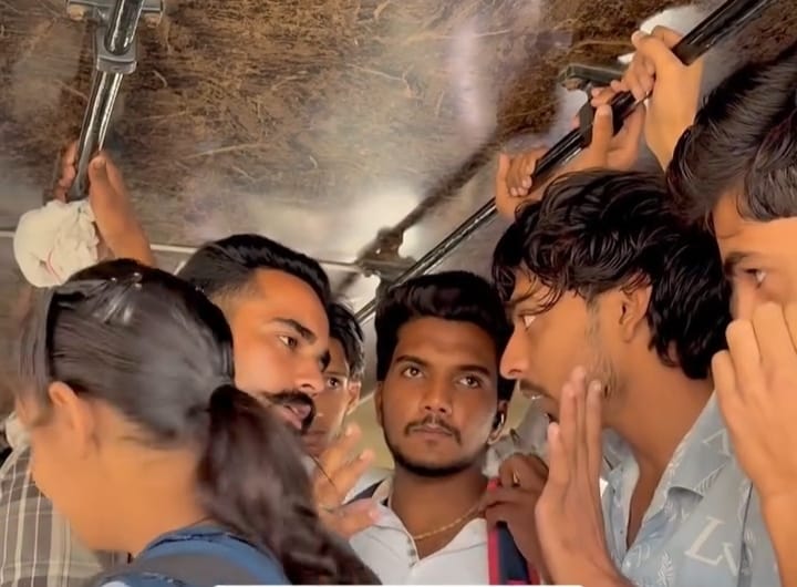 Dispute between students and conductors escalates over non-acceptance of bus passes