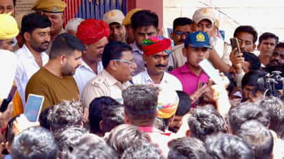 Barmer Minor Missing Case Heats Up No Clues After 4 Months MLA Ravindra Bhati Protest at Shiv Police Station