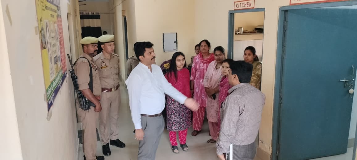 The SDM inspected the medical college for the final verification of the license.