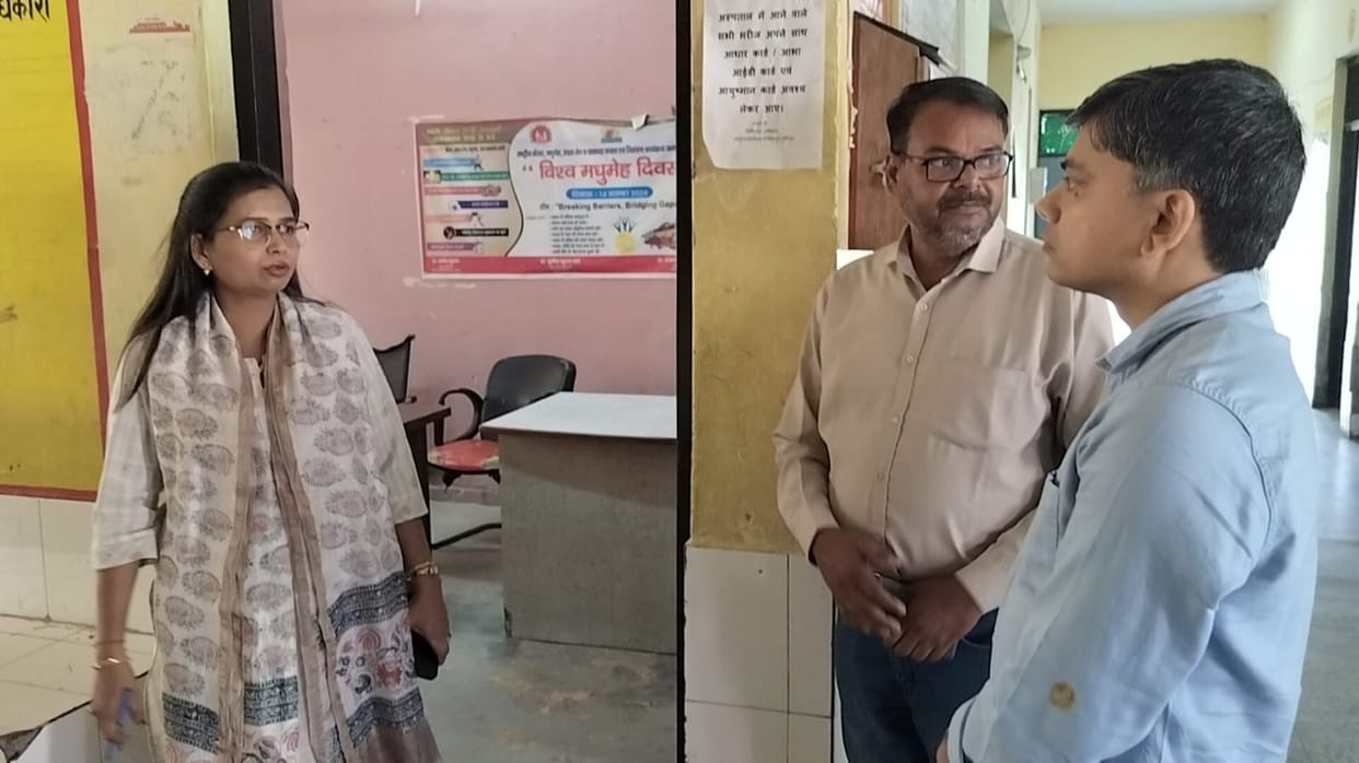 Female doctor not present, attendance recorded in register