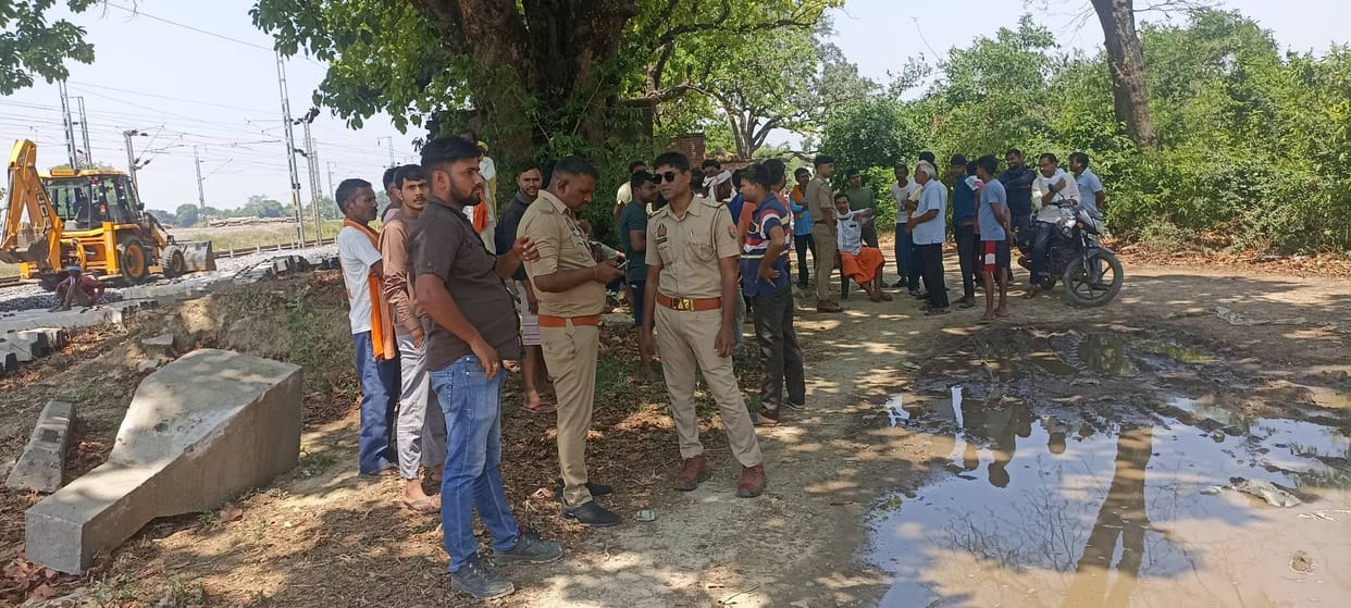 Villagers expressed anger over the demand for a road