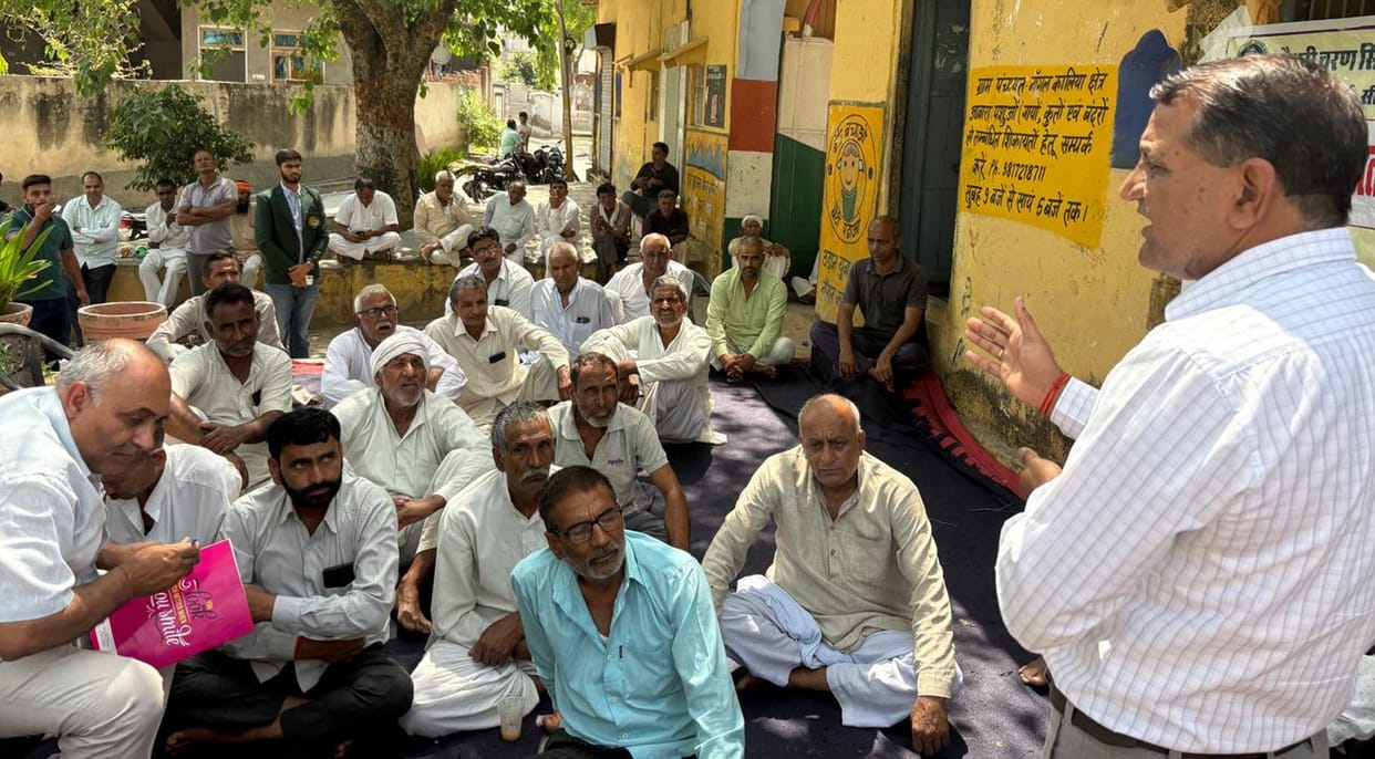 Farmers trained in advanced agricultural techniques for Kharif crops.