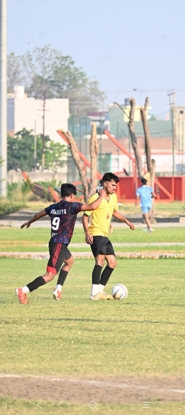 Akshay's goal helped Spartan Club win the match.