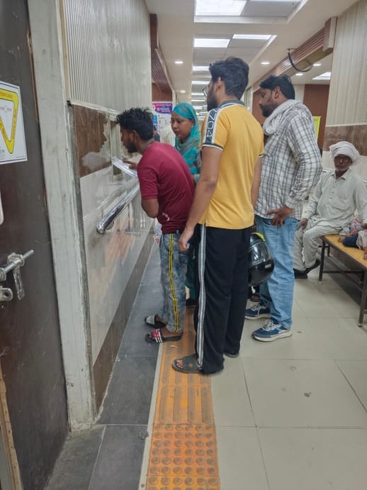 Skin disease OPD then shifted to de-addiction center