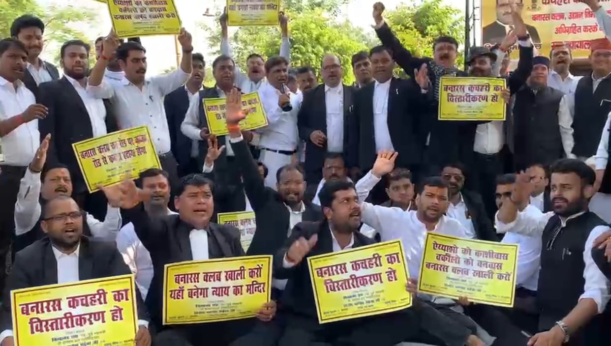 Advocates staged a sit-in demanding expansion of the court