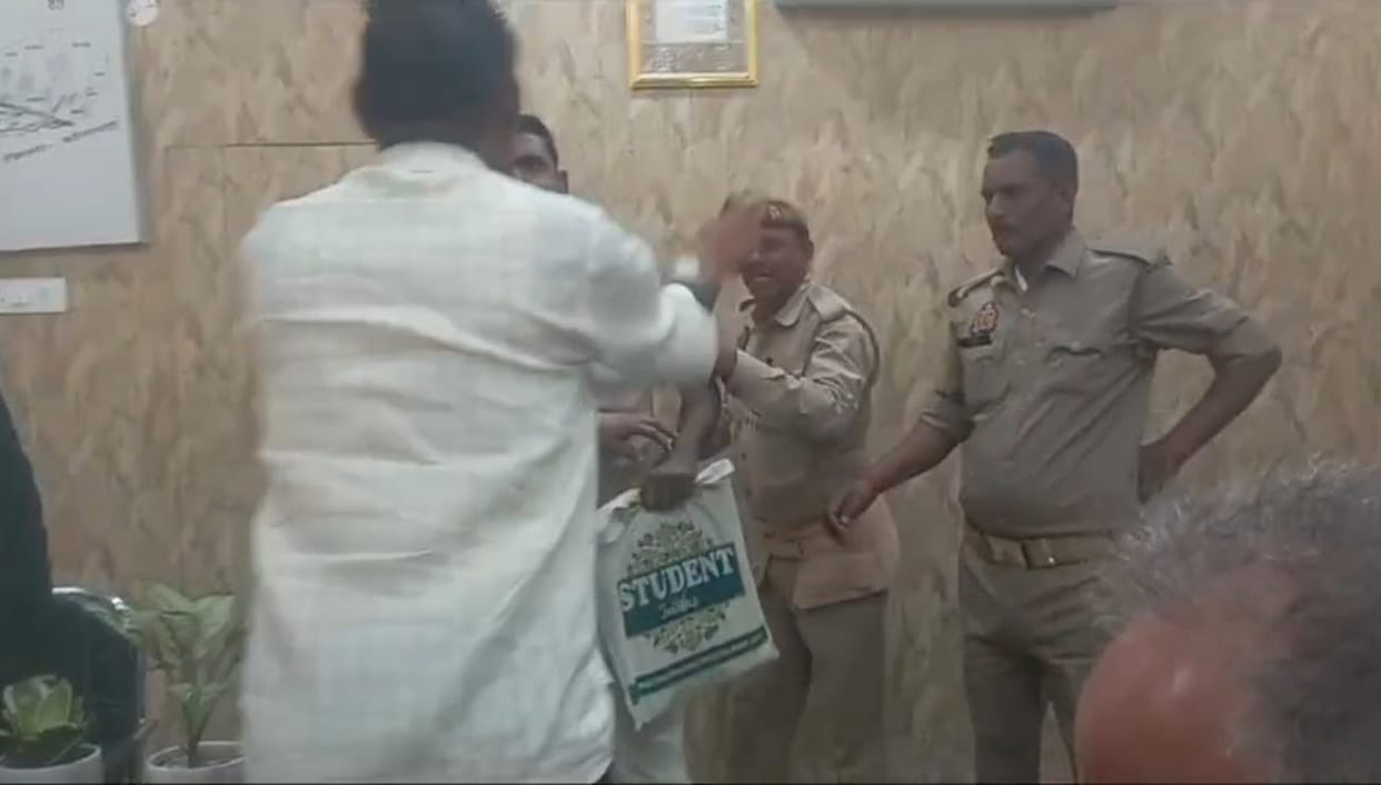 Two Factions Clash Before SDM: Abusive Language and Scuffling; Video Goes Viral