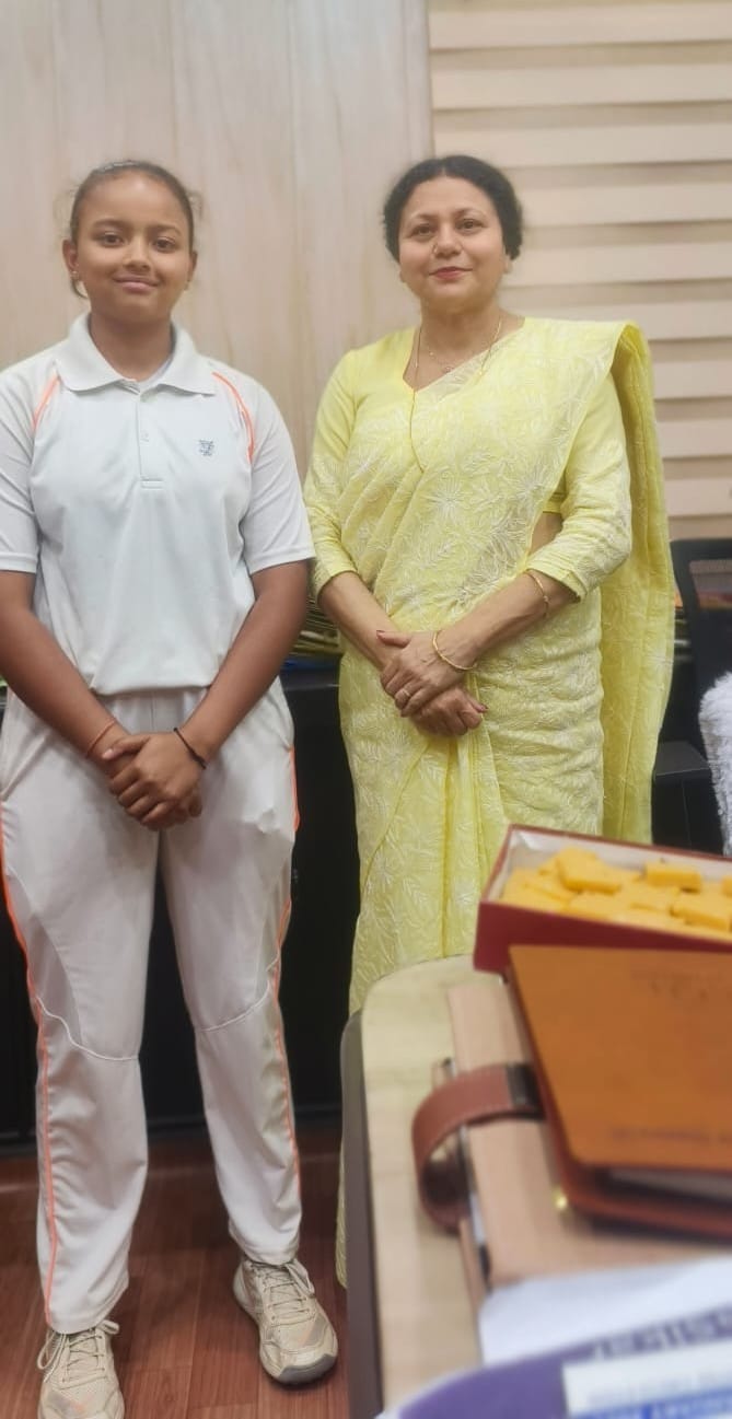 Anya Mehta created history by winning gold in cricket for the first time.