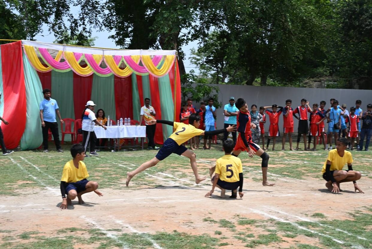 Sacred Heart students showcase their talent in Kho-Kho