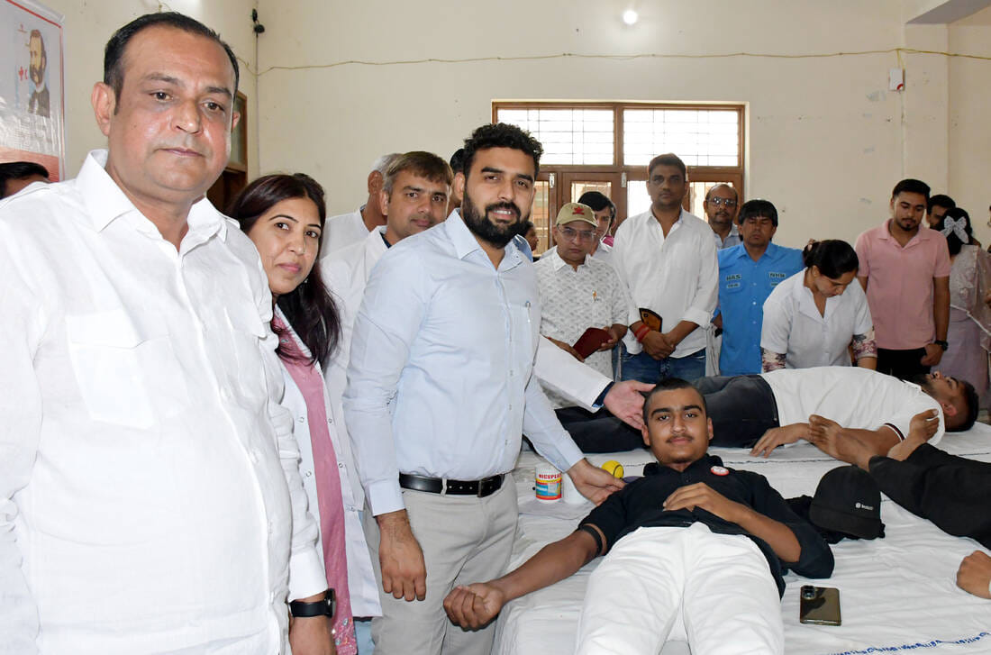 39 Units of Blood Collected at Camp
