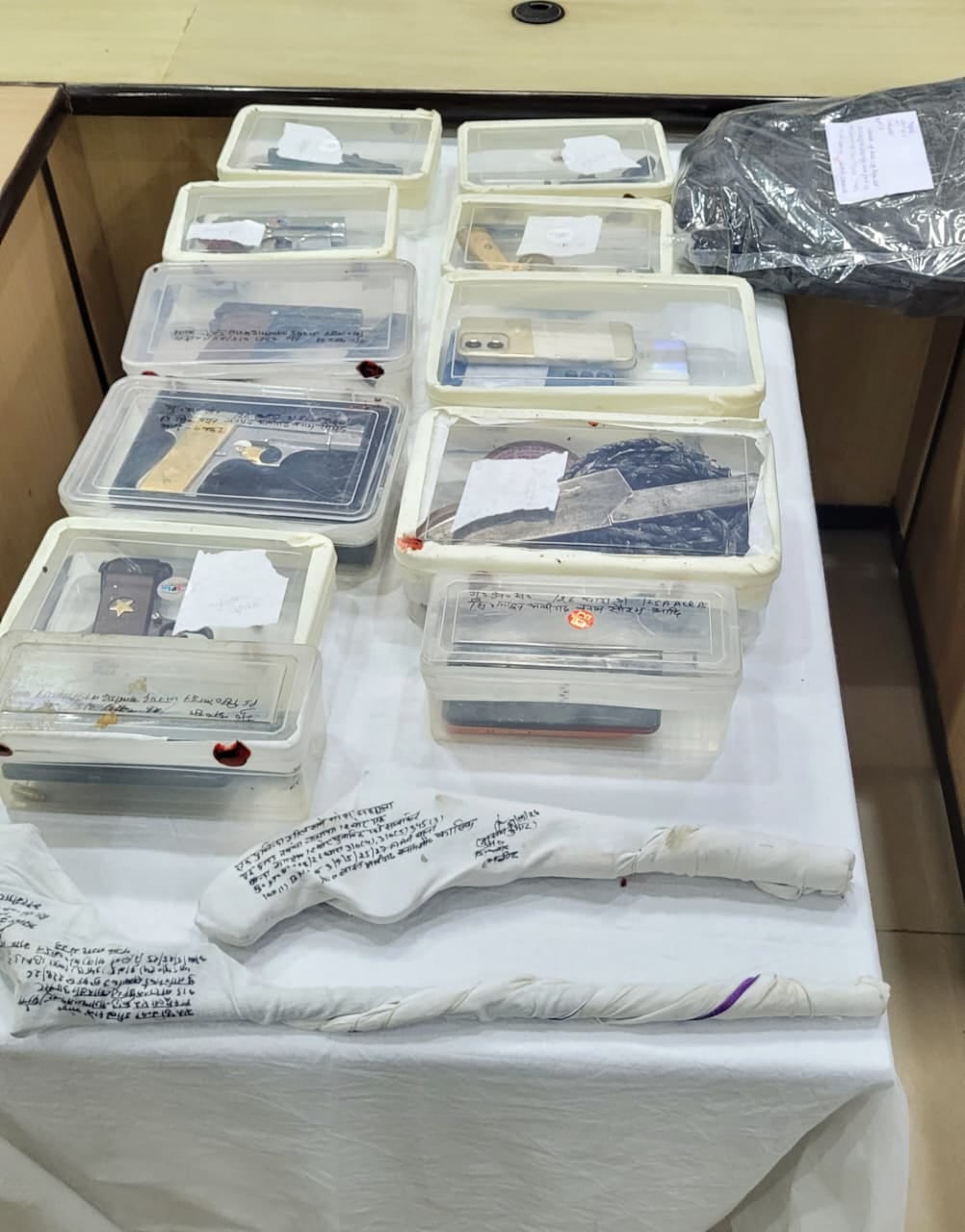 Two accused arrested in arms smuggling case