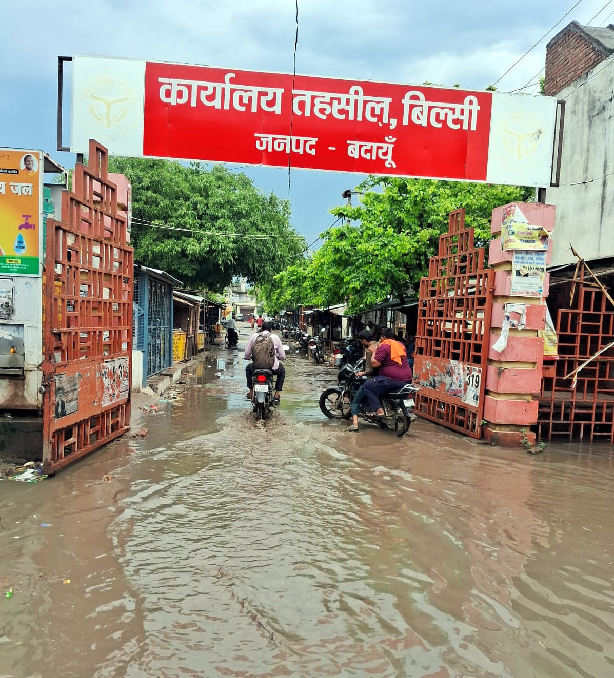 Trees Uprooted in Several Places Due to Rain; Power Supply Disrupted from City to Village