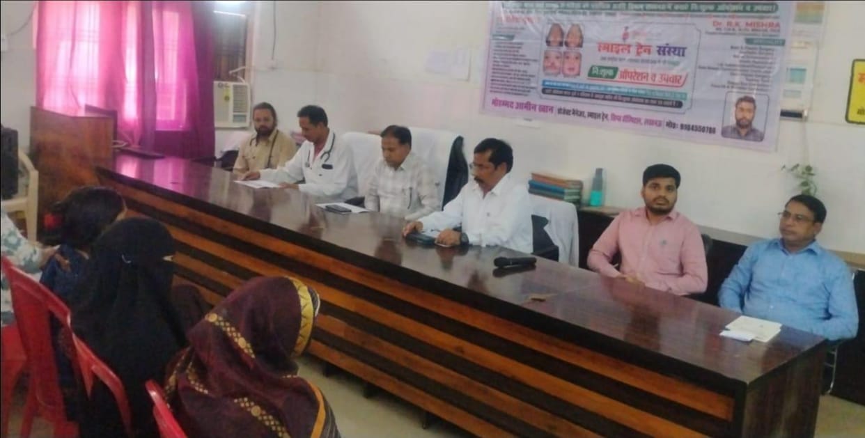 45 children with cleft lip and palate will undergo surgery.