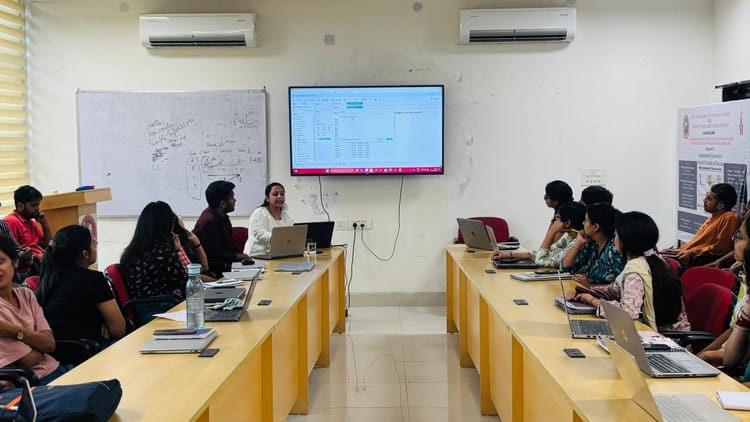 Students Received Practical Training Through Power Bi And Tableau ...