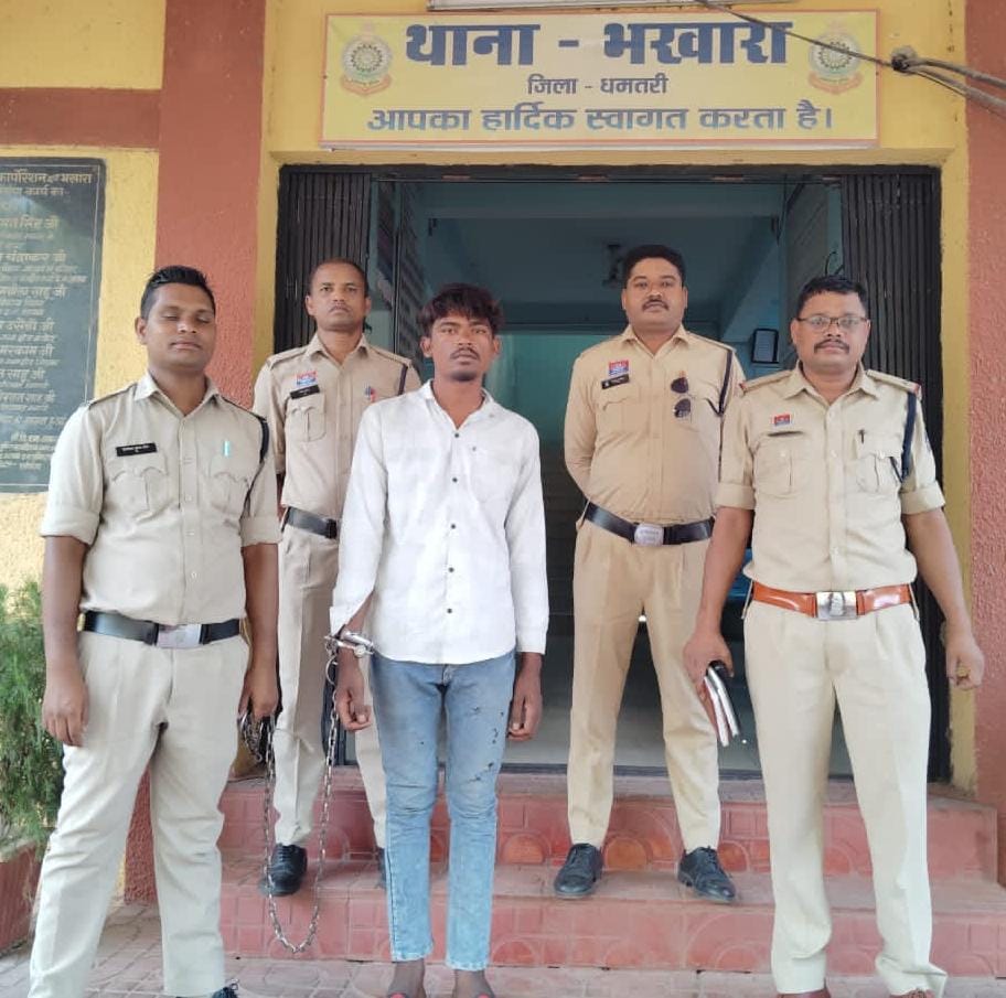 Two accused arrested in connection with a murder case in the district, a minor is also involved in the crime.