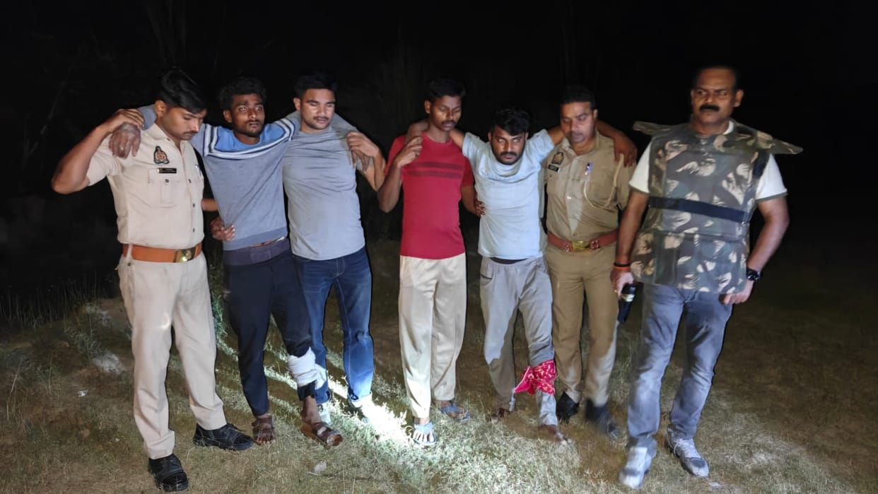 Encounter with cattle thieves, five arrested