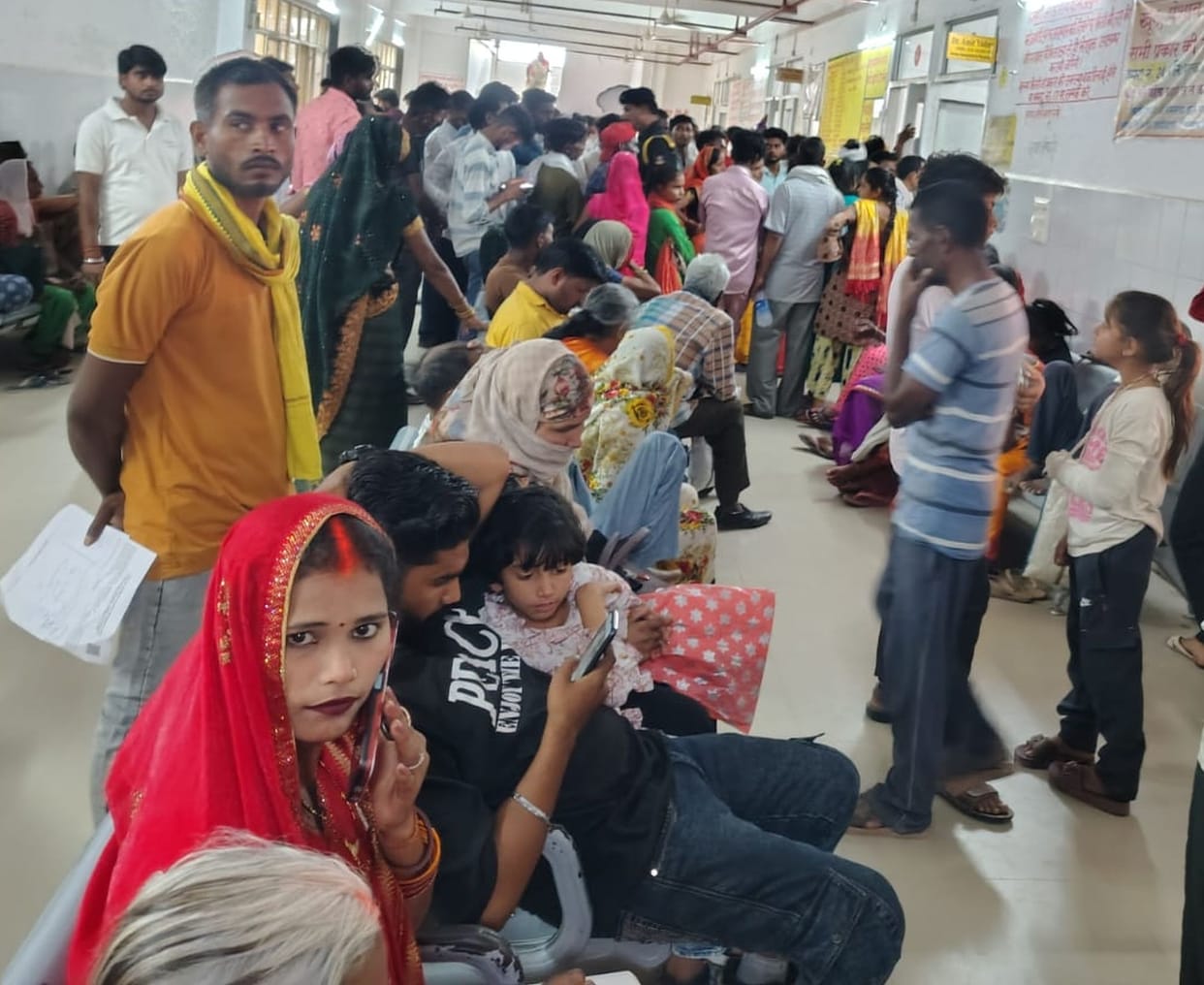 Fever patients increase due to change in weather