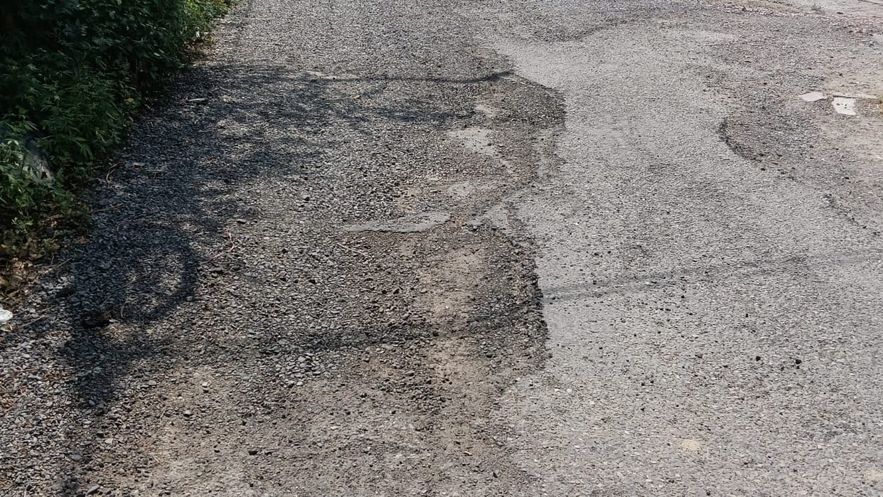 Trouble due to broken roads of Sector-19 Part-1