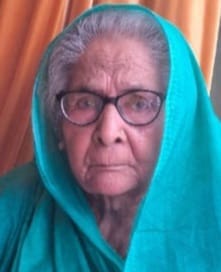 Freedom fighter's wife passes away