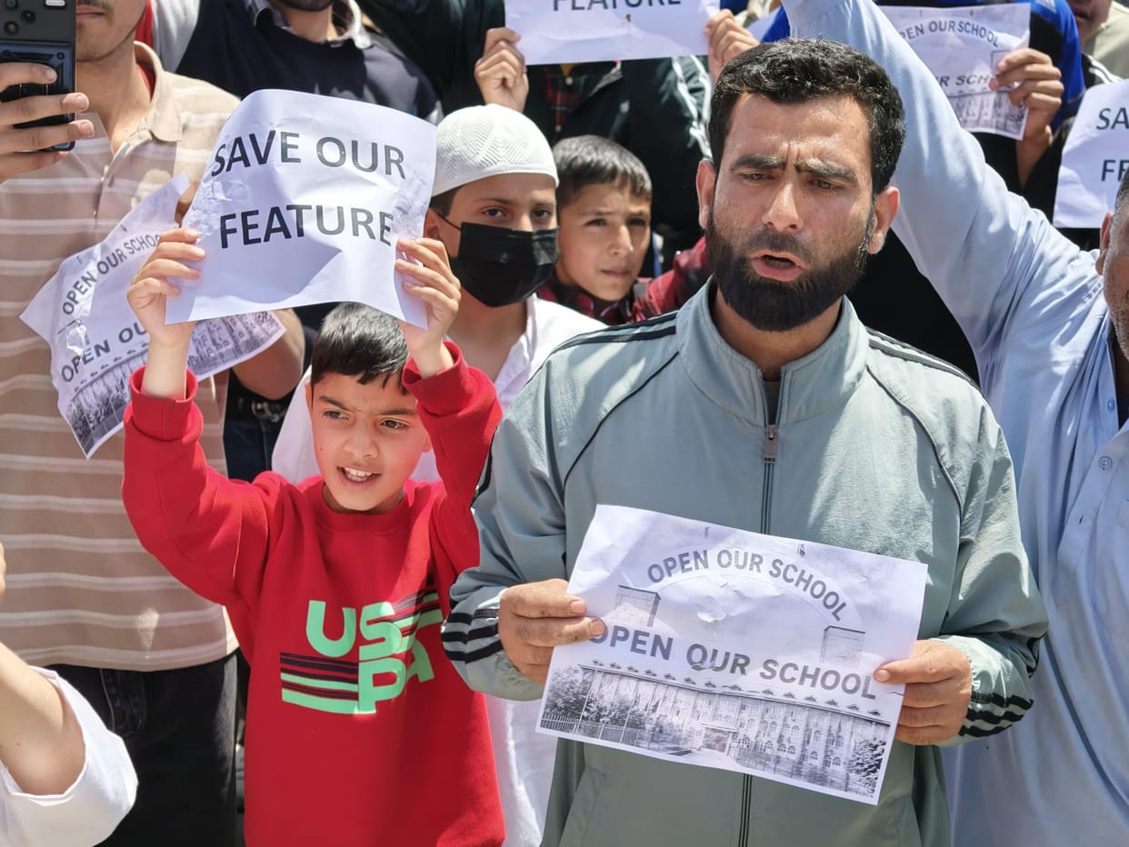 Srinagar, Students Held Protest, Shopian